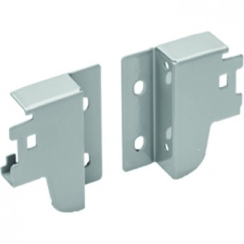 Держатель задней стенки GTV PB-D-N2R0-00, низкий, серый, 2 шт