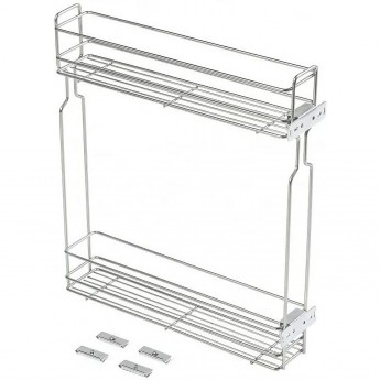 Двухуровневая боковая корзина GTV KO-BO150PK-OC цинк Двухуровневая боковая корзина GTV KO-BO150PK-OC цинк