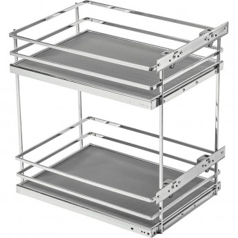 Двухуровневая боковая корзина MOVIX PRO 300 GTV.KO-300BO-01 хром Двухуровневая боковая корзина MOVIX PRO 300 GTV.KO-300BO-01 хром