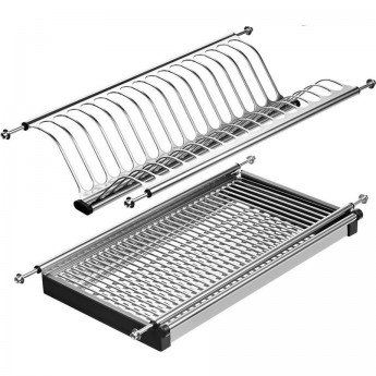 Двухуровневая регулируемая сушка с телескопическим креплением, цвет инокс GTV OC-A0150-06 Двухуровневая регулируемая сушка с телескопическим креплением, цвет инокс GTV OC-A0150-06