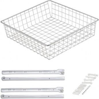 Корзина выдвижная 40III GTV KO-SR150-40-10-K, белая