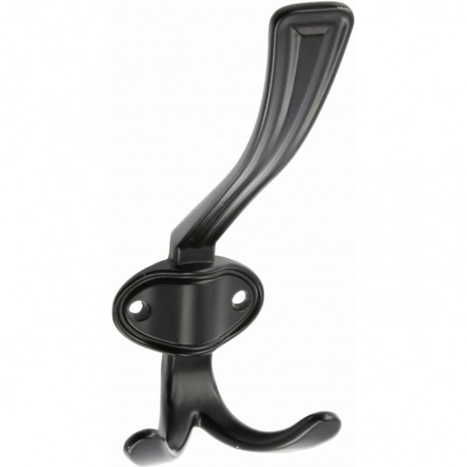 Крючок мебельный CORUNA, большой, черный матовый GTV WZ-CORUNA-D-20M