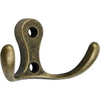 Крючок мебельный старое золото GTV WZ-C0-K24-04 Крючок мебельный старое золото GTV WZ-C0-K24-04