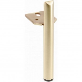 Ножка мебельная RONDA h-18 GTV NM-RONDA-180-18 брашированное золото Ножка мебельная RONDA h-18 GTV NM-RONDA-180-18 брашированное золото