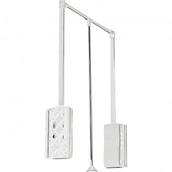 Пантограф 45/60 стальной с газовым амортизатором, белый GTV PG-GA4560-10 Пантограф 45/60 стальной с газовым амортизатором, белый GTV PG-GA4560-10