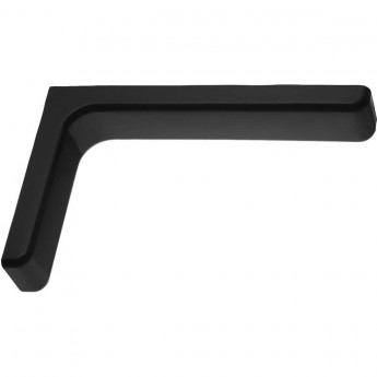 Полкодержатель GTV WB-WS-18-020 L-180мм черный (комплект 2 шт)