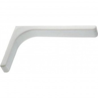 Полкодержатель GTV WB-WS-24-010 L-240мм белые (комплект 2шт)