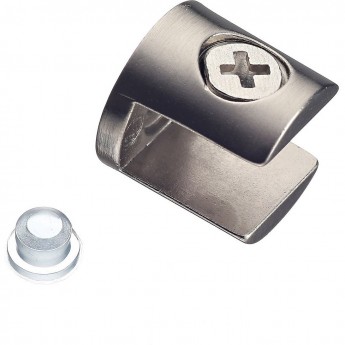 Полкодержатель J65 для стеклянных полок GTV MC-J65-10-05 инокс