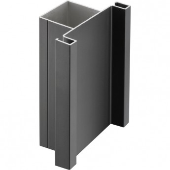 Профиль вертикальный средний VELLO, цвет черный матовый GTV PA-VELLO-TD3M-20M