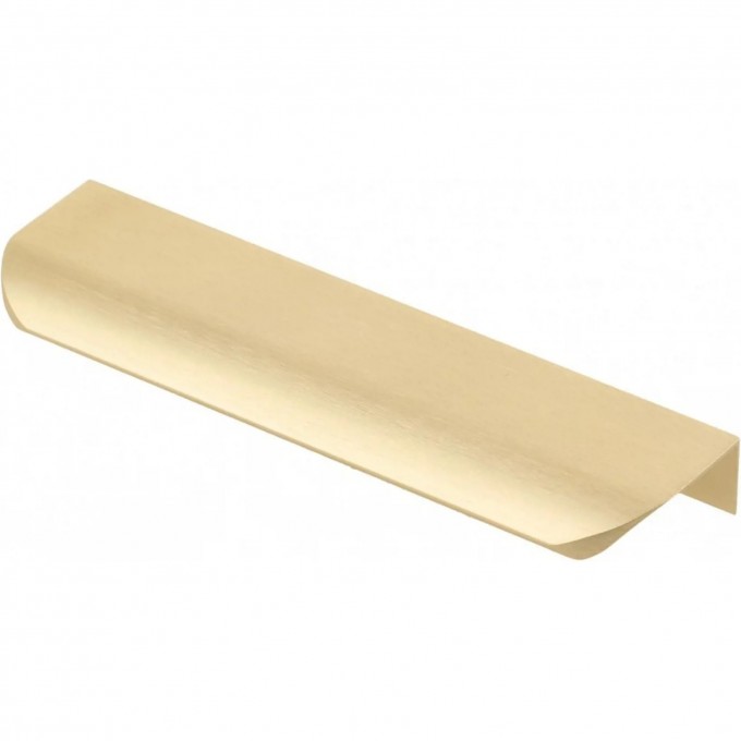 Ручка мебельная алюминиевая GTV HEXA 96мм/150мм, светлое брашированное золото UA-HEXA-96-22