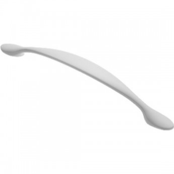 Ручка мебельная CAMAIO, белый матовый GTV UZ-CAMAI-128-10M (комплект 6 шт)