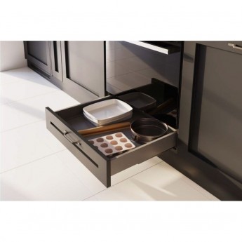 Выдвижной ящик GTV AXIS PRO L450 PB-AXISPRO-KPL69-450-60 под духовку антрацит